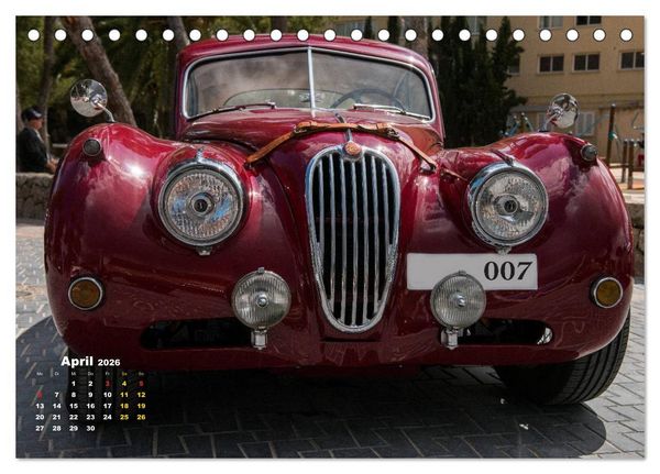 Produktbild: Classic Autos (Tischkalender 2026 DIN A5 quer), CALVENDO Monatskalender
