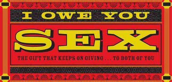 Produktbild: Chronicle Books: I Owe You Sex