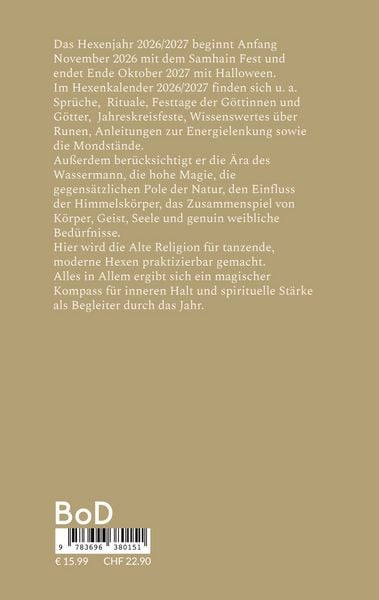 Produktbild: Hexenkalender 2026/2027