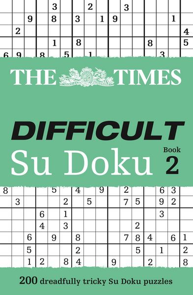 Produktbild: Times Difficult Su Doku Bk2 Pb