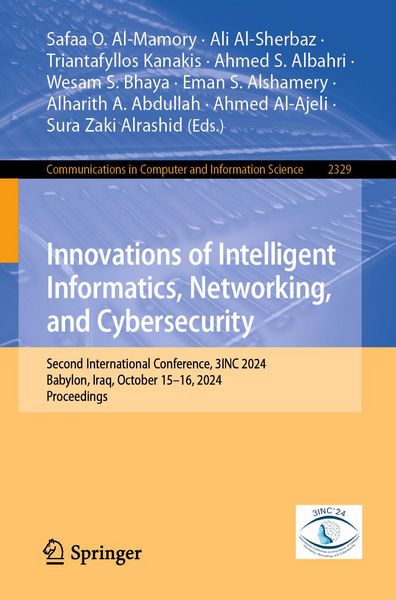 Produktbild: Innovations of Intelligent Informatics, Networking, and Cybersecurity
