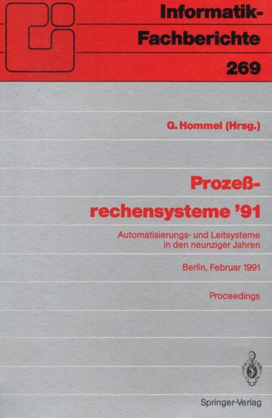 Produktbild: Proze&szlig;rechensysteme '91