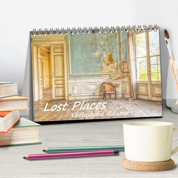 Produktbild: Lost Places - Verlassene R&auml;ume (Tischkalender 2026 DIN A5 quer), CALVENDO Monatskalender