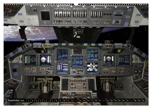 Produktbild: Space Shuttle. Impressionen aus der Raumfahrt (hochwertiger Premium Wandkalender 2026 DIN A2 quer), Kunstdruck in Hochglanz