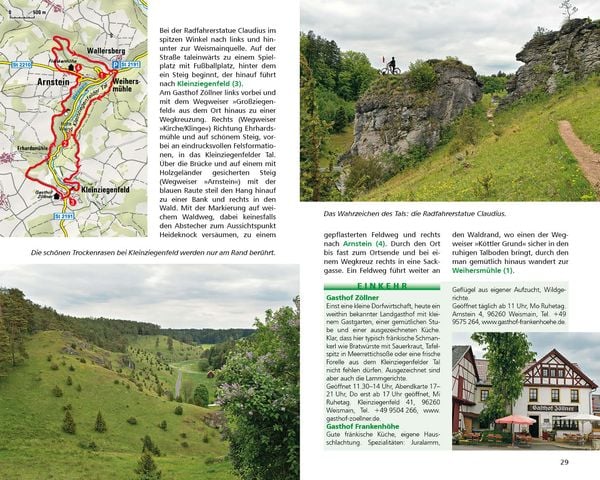 Produktbild: Fränkische Schweiz – Wandern & Einkehren