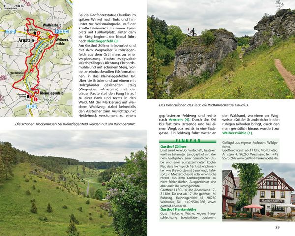Produktbild: ROTHER Wanderbuch Fr&auml;nkische Schweiz &ndash; Wandern & Einkehren