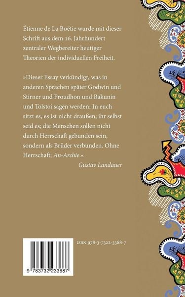 Produktbild: Von der freiwilligen Knechtschaft