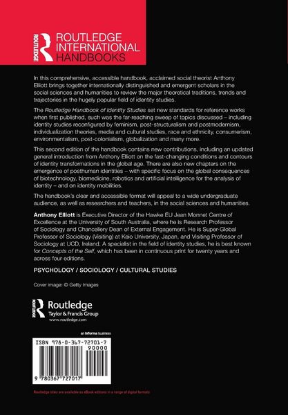 Produktbild: Routledge Handbook of Identity Studies