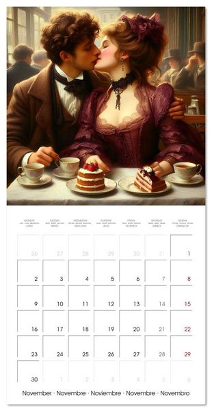 Produktbild: Teatime for two (Wall Calendar 2026 12 &times; 12 Inch) CALVENDO 12 Month Wall Calendar