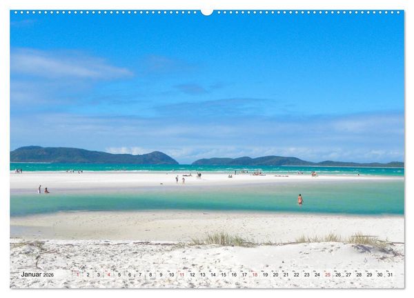 Produktbild: Australien - Australische Str&auml;nde (hochwertiger Premium Wandkalender 2026 DIN A2 quer), Kunstdruck in Hochglanz