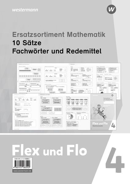 Flex und Flo 4. Ersatzsortiment Mathematik - Ausgabe 2021, Zubehör von , Westermann Schulbuchverlag, 978-3-14-118354-2
