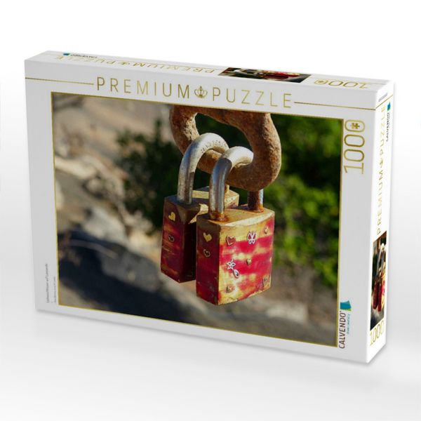 Produktbild: CALVENDO Puzzle Liebesschl&ouml;sser auf Lanzarote | 1000 Teile Lege-Gr&ouml;&szlig;e 64x48cm Foto-Puzzle f&uuml;r gl&uuml;ckliche Stunden