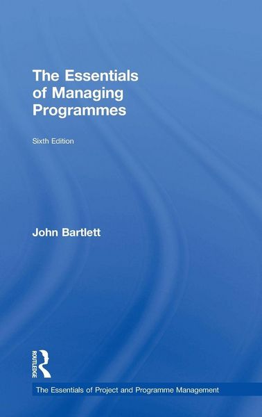 Produktbild: The Essentials of Managing Programmes