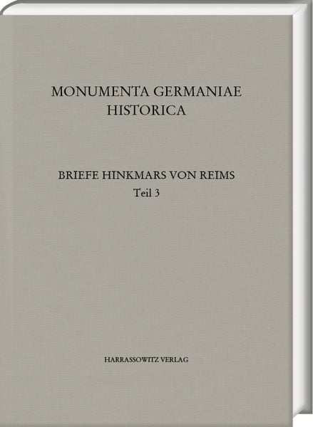 Produktbild: Die Briefe des Erzbischofs Hinkmar von Reims