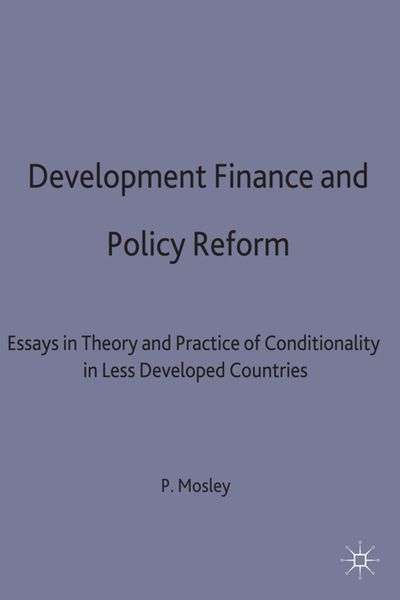 Produktbild: Development Finance and Policy Reform