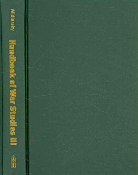 Produktbild: Handbook of War Studies III