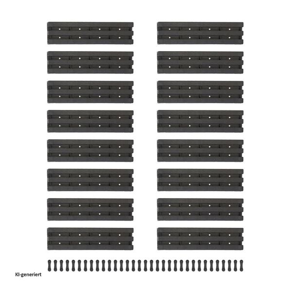 Produktbild: HTI-Living HTI-Living Gartenweg 520 cm Holzbohlenoptik Grau
