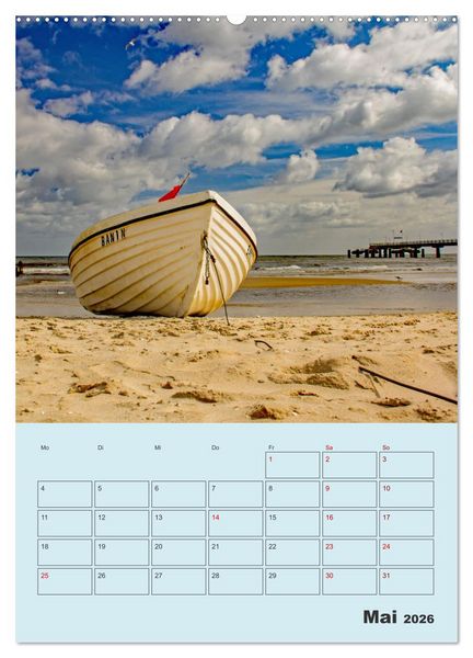 Produktbild: Kaiserb&auml;der auf Usedom (hochwertiger Premium Wandkalender 2026 DIN A2 hoch), Kunstdruck in Hochglanz