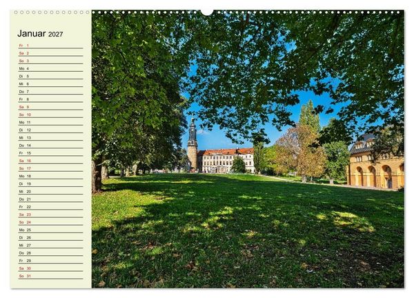 Produktbild: Weimar - Mit Plan durch das Jahr (hochwertiger Premium Wandkalender 2027 DIN A2 quer), Kunstdruck in Hochglanz