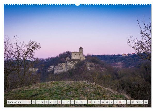 Produktbild: Willkommen im Burgenlandkreis (Wandkalender 2026 DIN A2 quer), CALVENDO Monatskalender