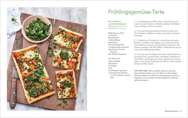 Familienrezepte mit Fertig-Blätterteig: schnell, gesund und lecker. Das Kochbuch mit Rezepten für Große und Kleine. Gut kochen für die ganze Familie