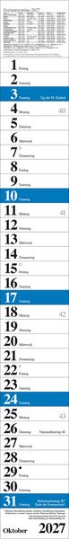 Produktbild: Streifenplaner Praktika Blau 2027