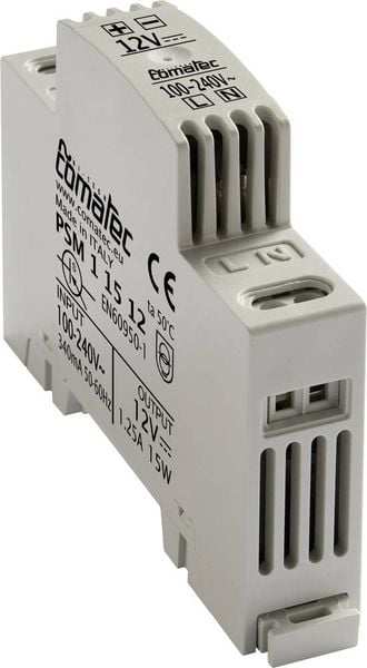 Comatec PSM1/15.12 Hutschienen-Netzteil (DIN-Rail) 12 V/DC 1.25A 15W Inhalt 1St.