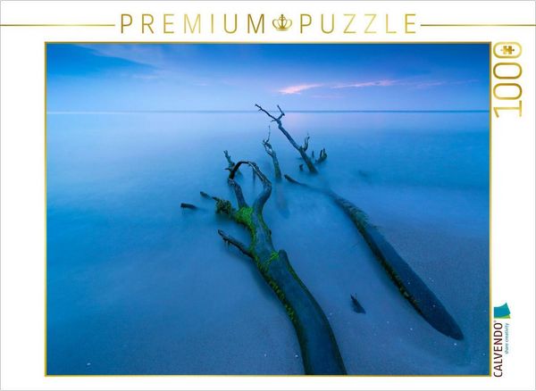 Produktbild: CALVENDO Puzzle Weststrand am Abend | 1000 Teile Lege-Gr&ouml;&szlig;e 64x48cm Foto-Puzzle f&uuml;r gl&uuml;ckliche Stunden