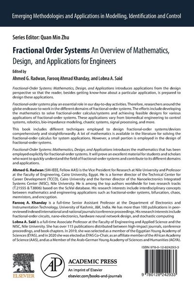 Produktbild: Fractional Order Systems