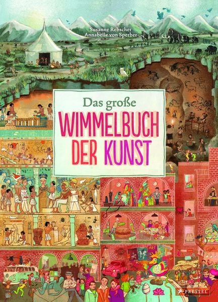 Produktbild: Das gro&szlig;e Wimmelbuch der Kunst