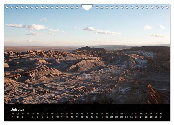Produktbild: Atacama: Die W&uuml;ste im Norden Chiles (Wandkalender 2026 DIN A4 quer), CALVENDO Monatskalender