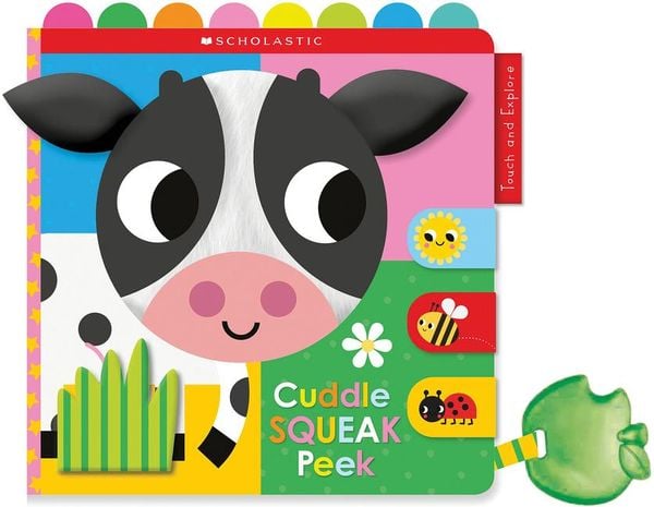 Produktbild: Cuddle Squeak Peek Cloth Book: Scholastic Early Learners (Touch and Explore)