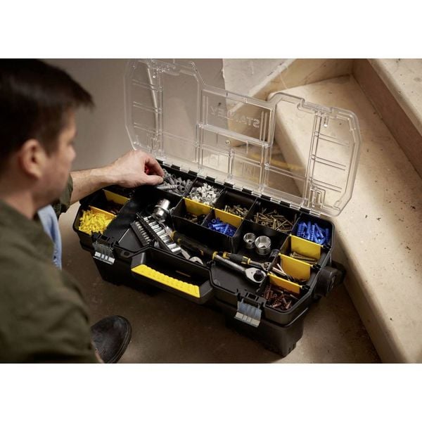 Produktbild: STANLEY 1-97-514 Werkzeugkoffer unbest&uuml;ckt (B x H x T) 32.3 x 25.1 x 67cm
