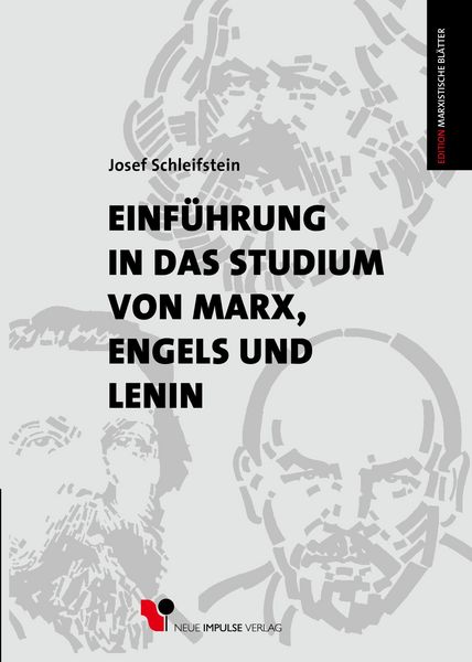 Produktbild: Einf&uuml;hrung in das Studium von Marx, Engels und Lenin
