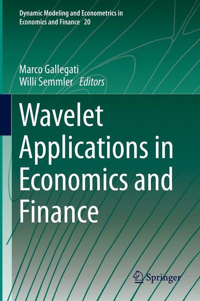Produktbild: Wavelet Applications in Economics and Finance