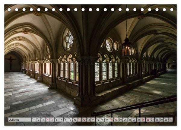 Produktbild: Stift Heiligenkreuz (Tischkalender 2026 DIN A5 quer), CALVENDO Monatskalender