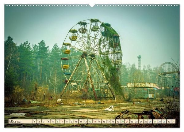 Produktbild: Lost Places &ndash; Stille Zeugen der Vergangenheit (hochwertiger Premium Wandkalender 2027 DIN A2 quer), Kunstdruck in Hochglanz
