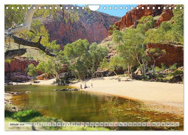 Produktbild: Australien - "Nur wo Du zu Fu&szlig; warst, bist Du wirklich gewesen" (Wandkalender 2026 DIN A4 quer), CALVENDO Monatskalender