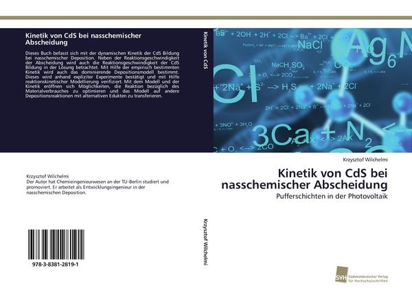 Produktbild: Kinetik von CdS bei nasschemischer Abscheidung