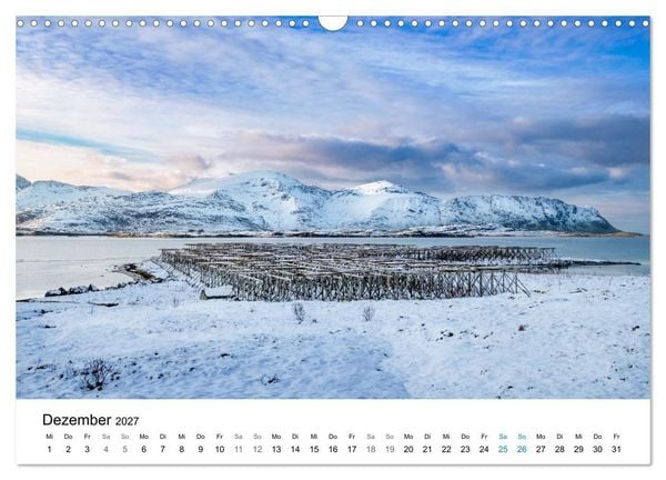 Produktbild: ZAUBERHAFTES NORWEGEN (Wandkalender 2027 DIN A3 quer), CALVENDO Monatskalender