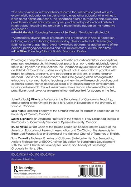 Produktbild: International Handbook of Holistic Education