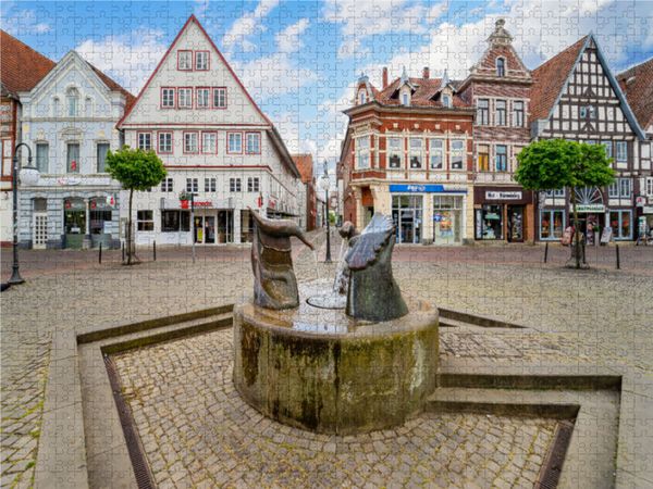 Produktbild: CALVENDO Puzzle Ein Motiv aus dem Kalender Stadthagen Impressionen | 1000 Teile Lege-Gr&ouml;&szlig;e 64x48cm Foto-Puzzle f&uuml;r gl&uuml;ckliche Stunden