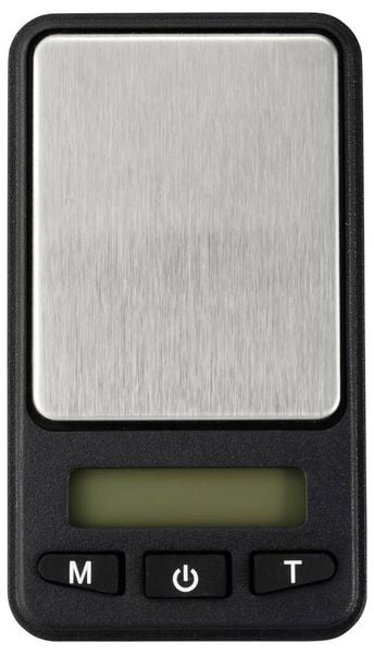 Produktbild: Basetech Taschenwaage SJS-60008 W&auml;gebereich (max.) 200 g Ablesbarkeit 0.01 g batteriebetrieben Silber