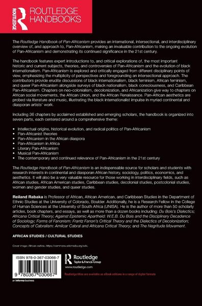 Produktbild: Routledge Handbook of Pan-Africanism