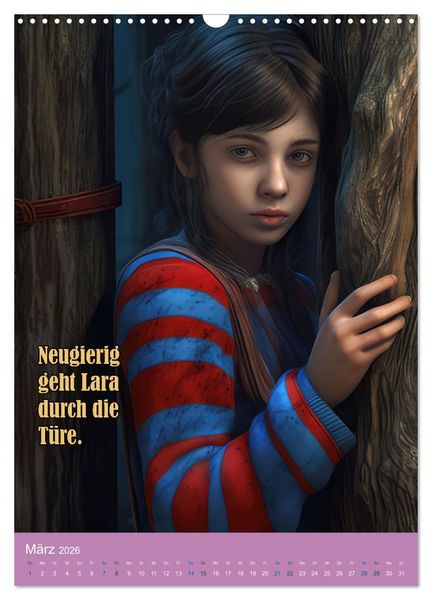 Produktbild: Laras Traum (Wandkalender 2026 DIN A3 hoch), CALVENDO Monatskalender
