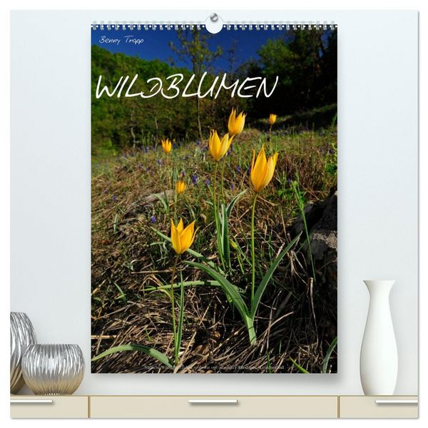 Produktbild: WILDBLUMEN (hochwertiger Premium Wandkalender 2026 DIN A2 hoch), Kunstdruck in Hochglanz