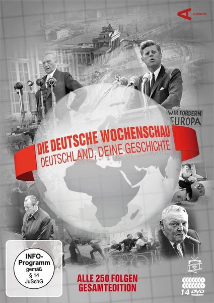 Produktbild: Die Deutsche Wochenschau - Deutschland, deine Geschichte - Komplettbox (Alle 250 Folgen) [14 DVDs]