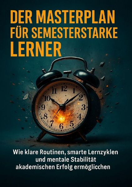 Der Masterplan Für Semesterstarke Lerner, Taschenbuch von Janine Lorenz, Epubli, 9783565102617
