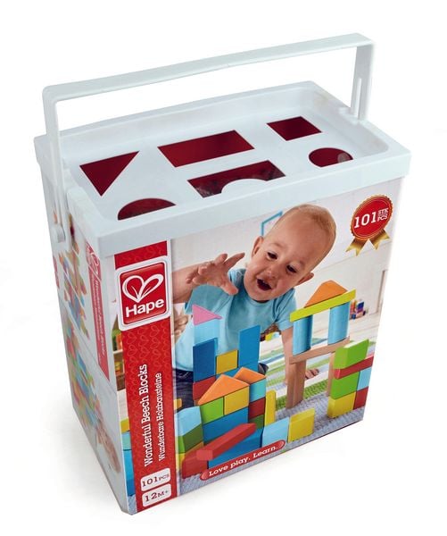 Produktbild: Hape - Wunderbare Holzbausteine - 101 Teile