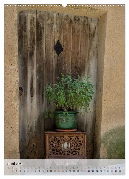 Produktbild: T&uuml;ren, Tore, Fenster der Provence (Wandkalender 2026 DIN A2 hoch), CALVENDO Monatskalender